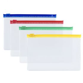 Mapa plastic C5 cu fermoar ziplock, 240x180 mm, CENTRUM